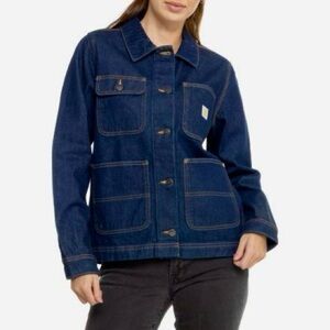 Carhartt Denim Chore Coat - Size Small